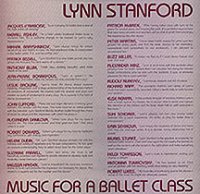 中古レッスンCD/Music for a Ballet Class リン・スタンフォード