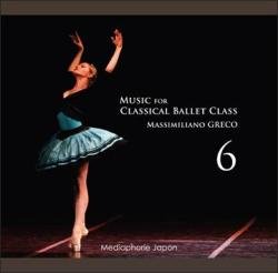 画像1: 中古レッスンCD/マッシミリアーノ・グレコ　Music for Classical Ballet Class 6