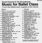 他の写真1: 中古レッスンCD/Millennium Capital of the World/David Howard & Tim Grundmann