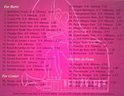 画像1: 中古レッスンCD/Music for Ballet Lovers Vol.2 for Ballet Classes