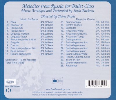 画像1: 中古レッスンCD/Melodies from Russia for Ballet Class