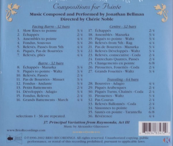 画像2: 中古レッスンCD/Compositions for Pointe (2)
