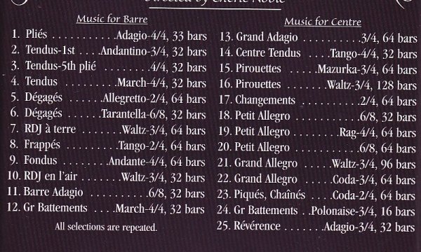 画像2: 中古レッスンCD/Original Compositions For Ballet Class, Vol.4  (2)