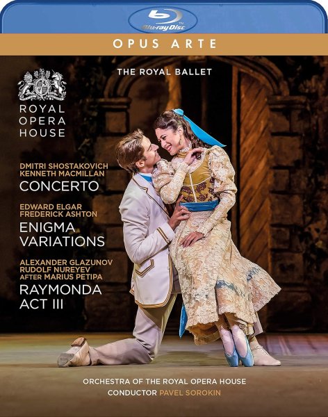 画像1: 中古ブルーレイ/英国ロイヤル・バレエ トリプルビル「コンチェルト」「エニグマ・ヴァリエーションズ」「ライモンダ 第3幕」（輸入版） (1)