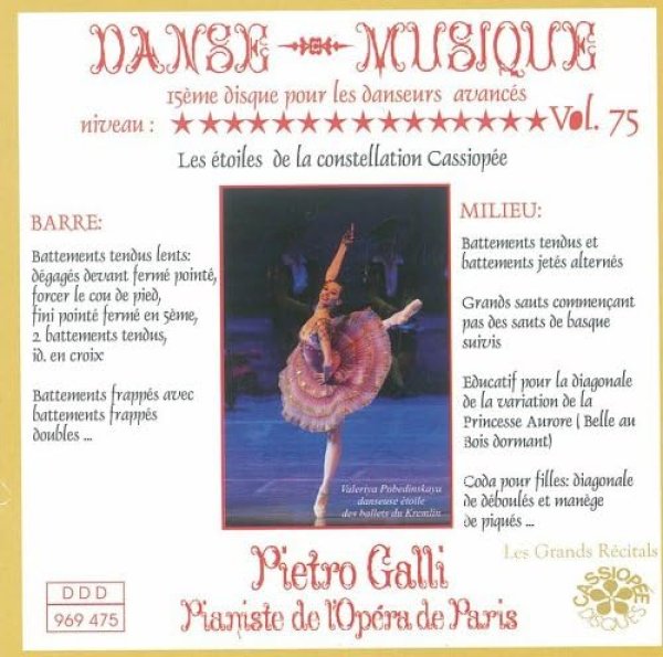 画像1: 中古レッスンCD/ピエトロ・ガリ「DANSE-MUSIQUE VOL.75」 (1)