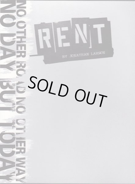 画像1: 【メール便対応】中古パンフレット/ミュージカル「RENT」（2008年） (1)